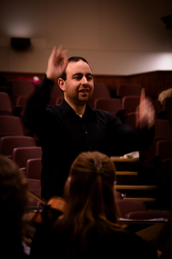 Edinburgh University String Orchestra in Reid Concert Hall. Credit - Alexia Johnson. Edinburgh University String Orchestra in Reid Concert Hall. Credit - Alexia Johnson.